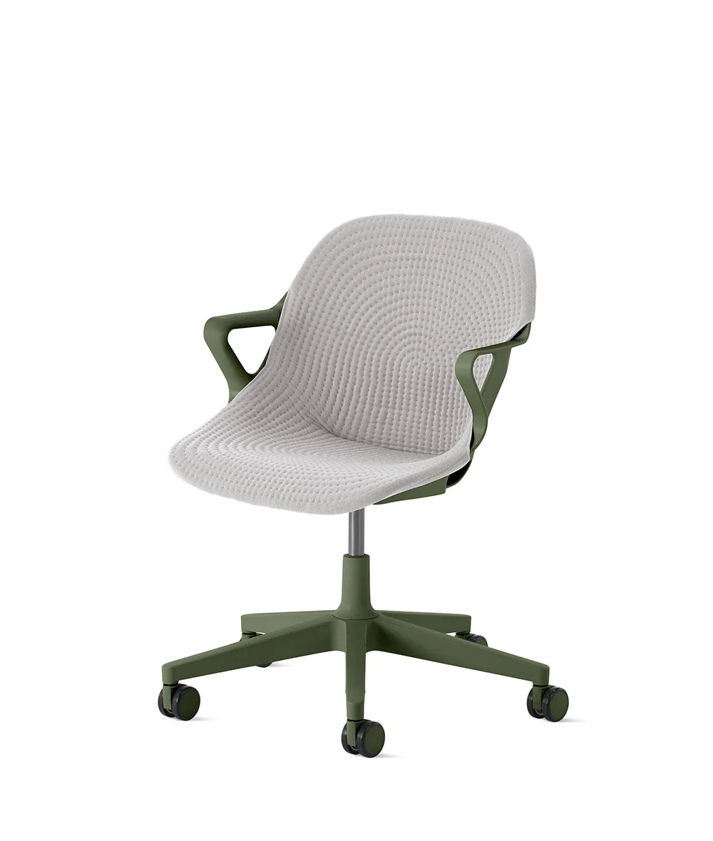 Silla de apoyabrazos fijos Zeph* olive - Image 32
