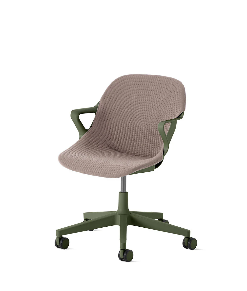 Silla de apoyabrazos fijos Zeph* olive - Image 36