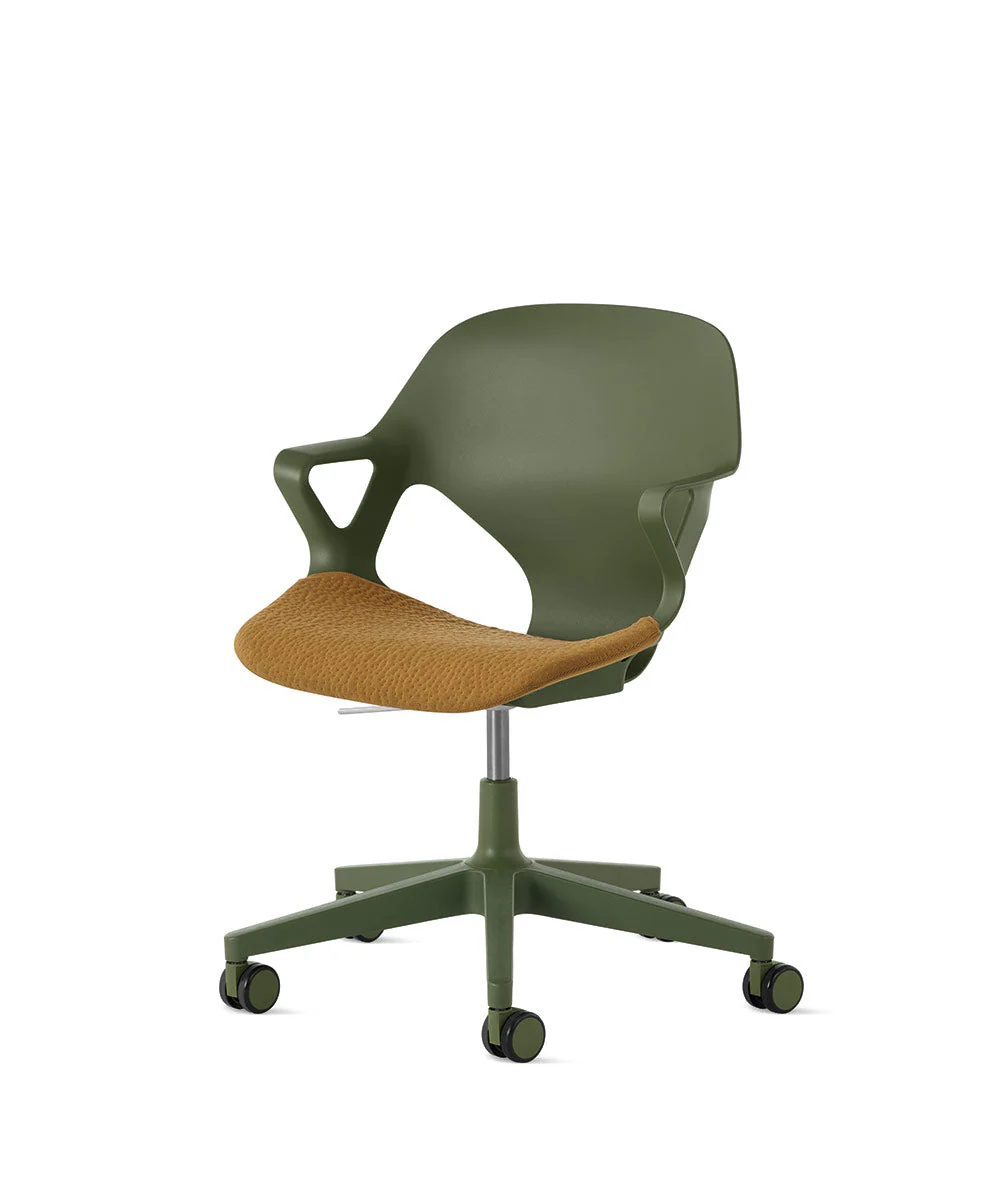 Silla de apoyabrazos fijos Zeph* olive - Image 8