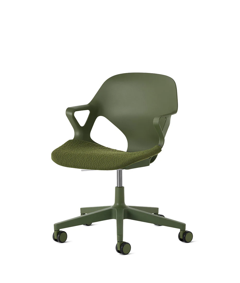 Silla de apoyabrazos fijos Zeph* olive - Image 9